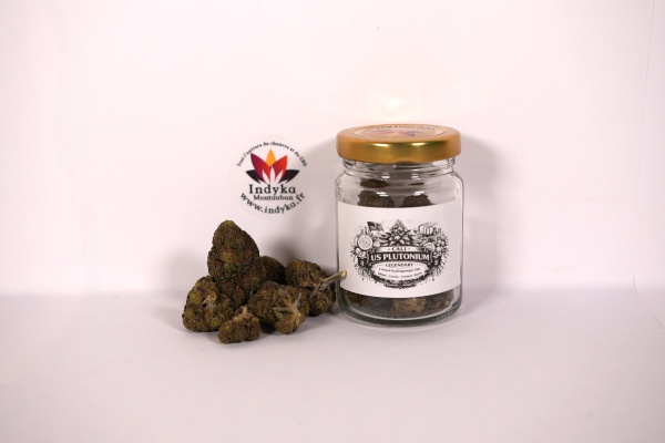 Pot de fleur CBD Cali US Plutonium Legendary - INDYKA
